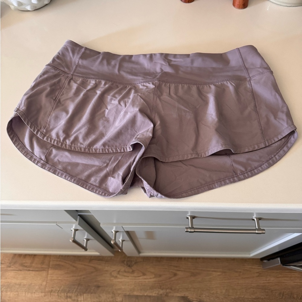 Lilac Lululemon Shorts Size 8